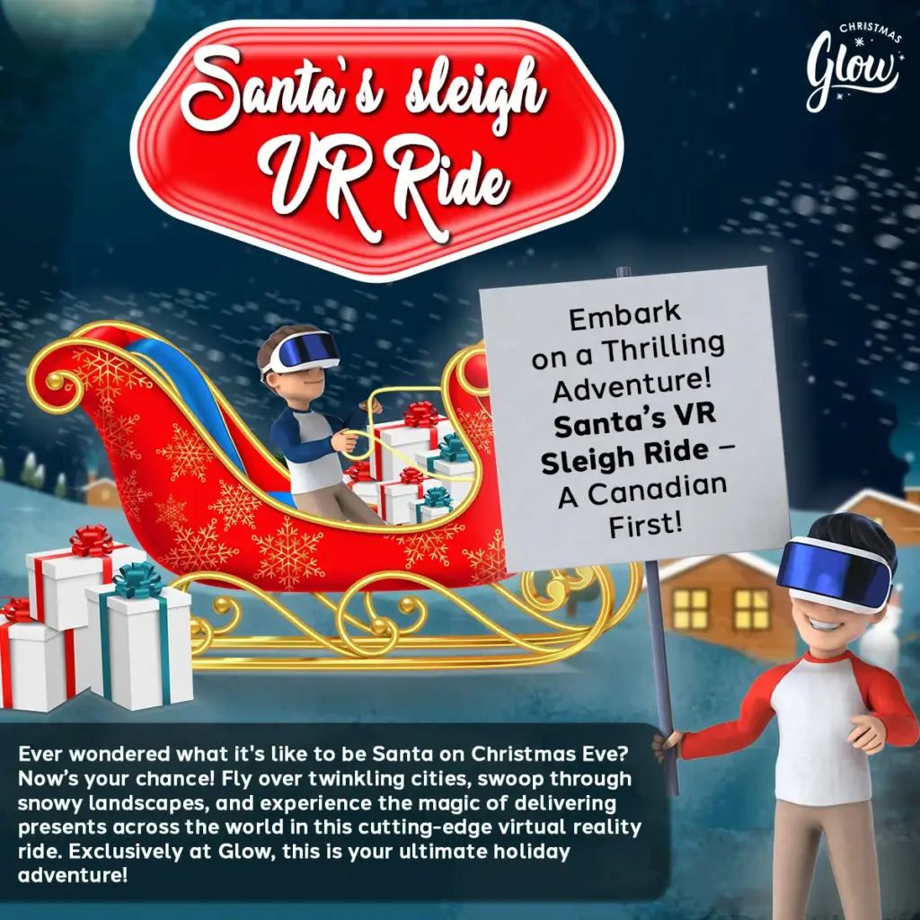 VR Sleigh Ride graphic